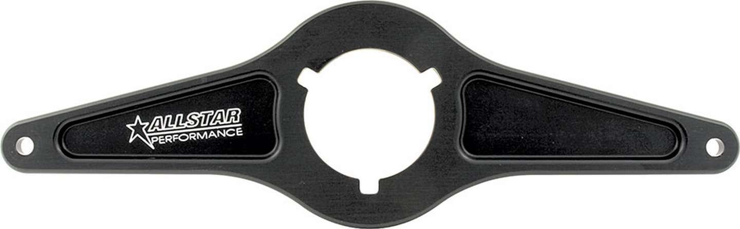 Allstar Performance ALL52113 Steering Gear Half Box Mount Black Anodized Aluminum for Sprint Cars