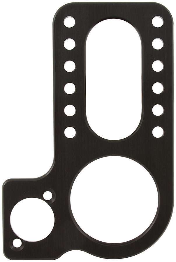 Allstar Performance ALL52114 Sprint Steering Box Mount with Fuel Shutoff, Aluminum, Black Anodized