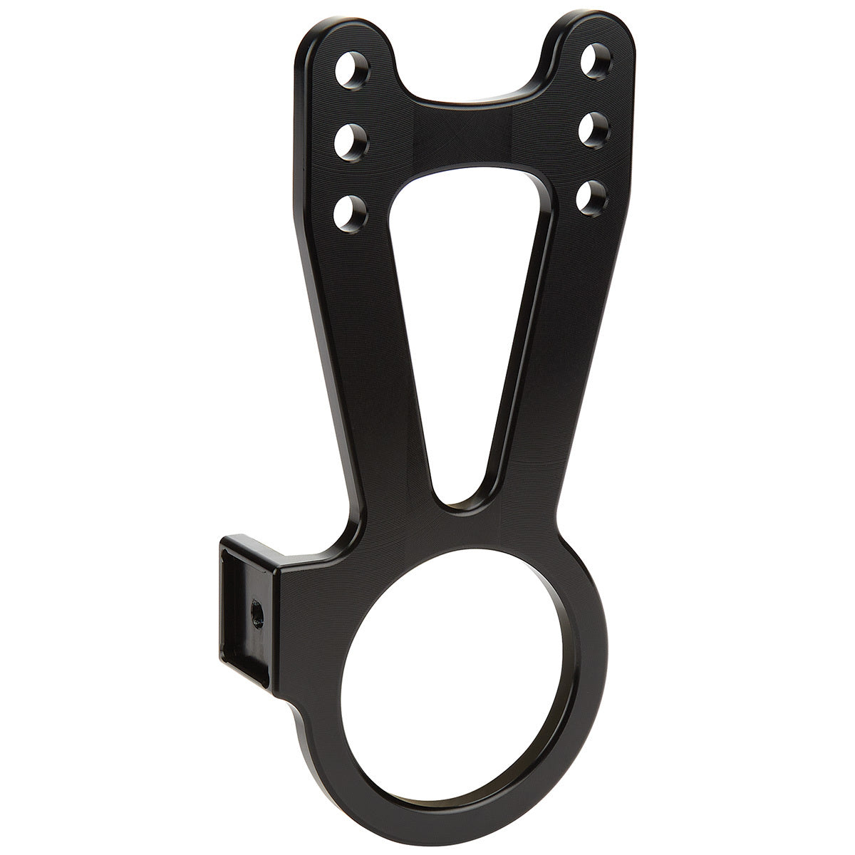 Allstar Performance ALL52115 Sprint Steering Box Mount with Fuel Shutoff, Aluminum, Black Anodized