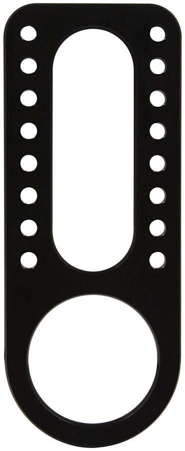 Allstar Performance ALL52116 Steering Box Mount Long Aluminum Black Anodized for Sprint Cars