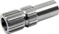 Allstar Performance ALL52305 Spline Coupler for Steering Wheel, Weld-On, 1-1/4 Inch Diameter, 19 Spline, Steel, Natural Finish