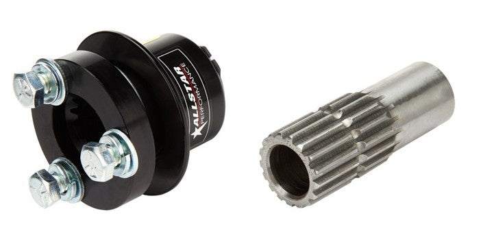 Allstar Performance ALL52308 Steering Wheel Quick Release Kit with 360-Degree Rotation and Aluminum Construction