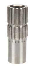 Allstar Performance ALL52309 Spline Coupler for 1 Inch Steering Wheel Disconnect - Weld-On, 17 Spline, Steel, 3/4 Inch Shaft