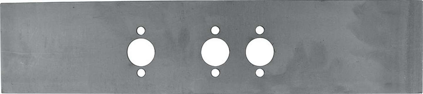 Allstar Performance ALL54050 Brake Pedal Plate Floor, 23 Inch Wide, Steel, Natural Finish