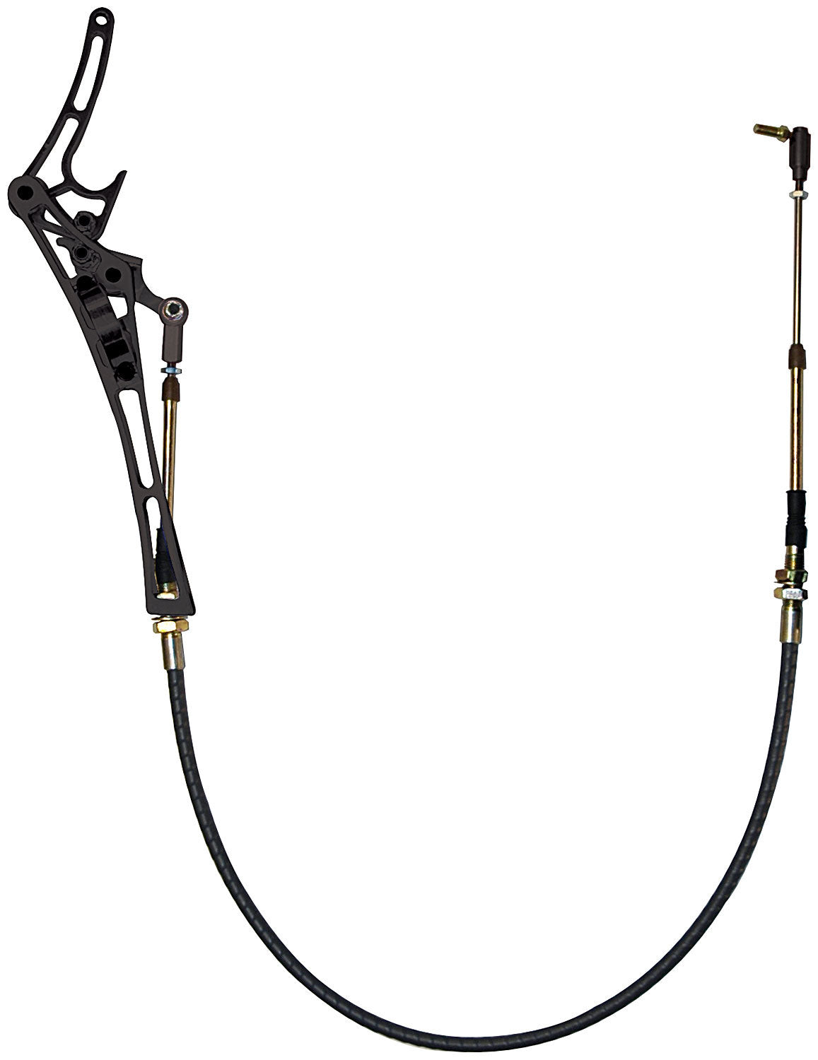 Allstar Performance ALL54135 Sprint Shifter Assembly with Cable and Aluminum Frame Mount