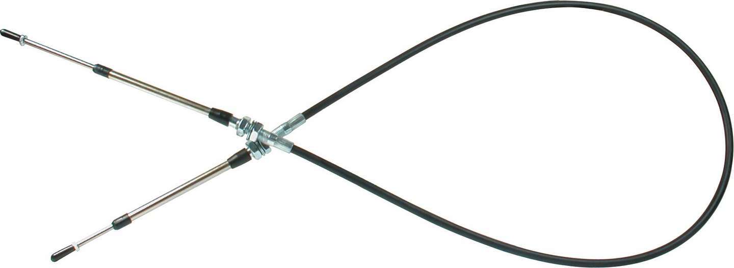 Allstar Performance ALL54145 Shifter and Throttle Cable, 60 Inch Length, 3 Inch Stroke, 10-32 Cable Thread, 7/16 Inch Mounting Thread