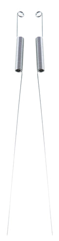 Allstar Performance ALL54163 Long Throttle Return Springs Pair, 11.5 Inch Steel with Zinc Oxide Finish