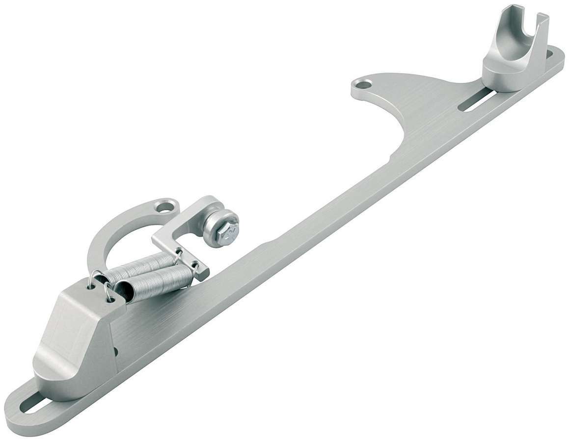Allstar Performance ALL54222 Throttle Bracket for Ford 4150 and Edelbrock Carburetors with Aluminum Construction and Clear Anodized Finish