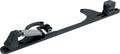 Allstar Performance ALL54225 Throttle Cable Bracket for Mopar 4150 and Edelbrock Carbs, Aluminum, Black Anodized