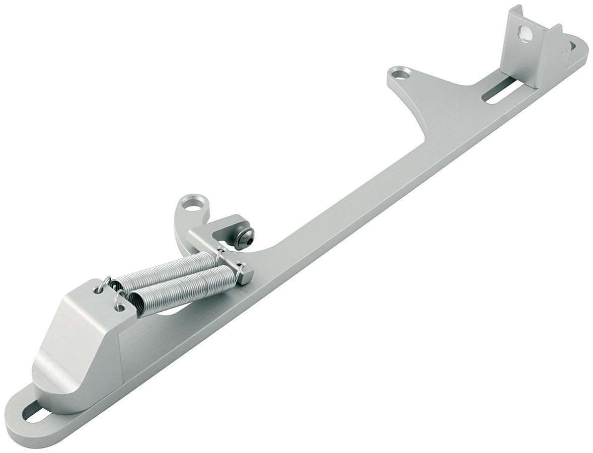 Allstar Performance ALL54230 Throttle Cable Bracket for Carburetor with Dominator Flange, Clear Anodized Aluminum