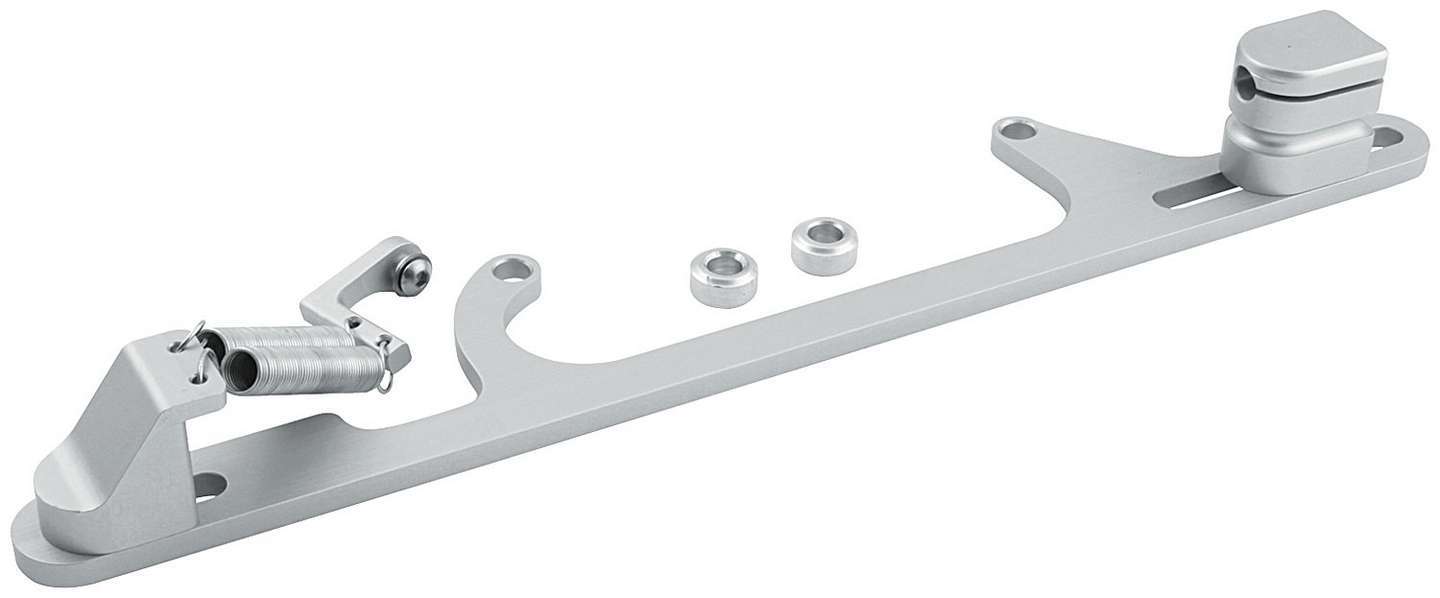 Allstar Performance ALL54240 Throttle Cable Bracket for Mopar 4500 Series with Aluminum Construction and Clear Anodized Finish