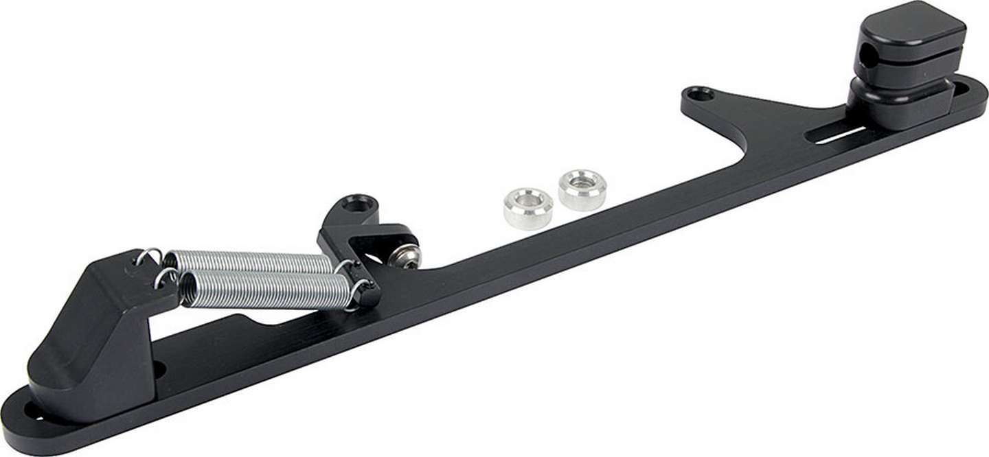 Allstar Performance ALL54241 Throttle Cable Bracket for Mopar 4500 Series with Aluminum Construction and Black Anodized Finish