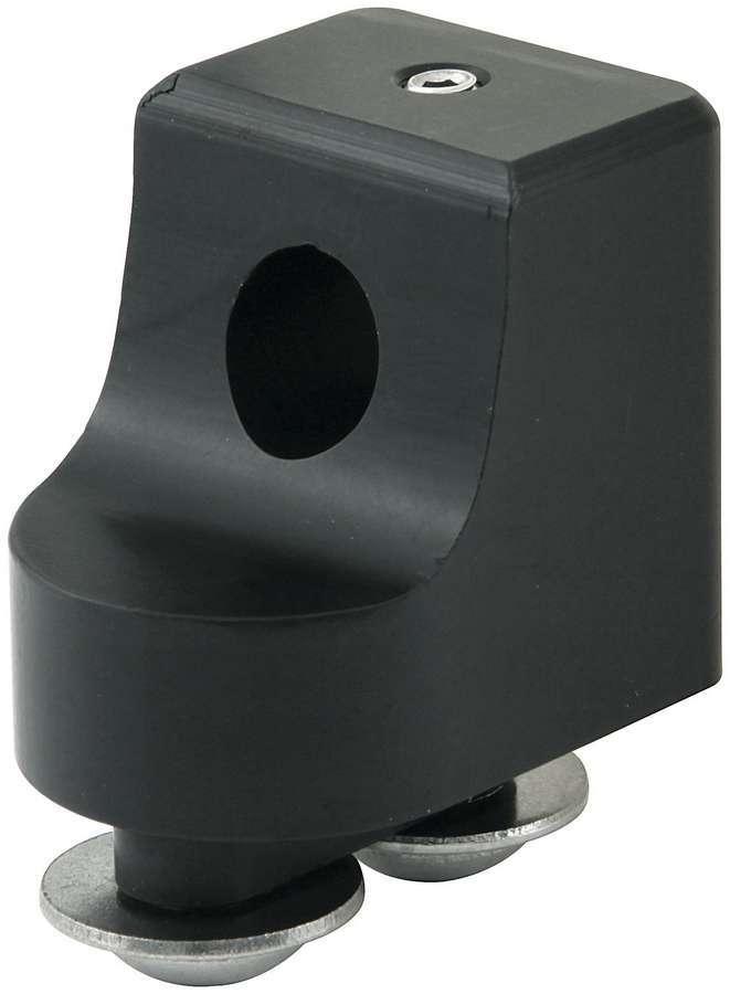 Allstar Performance ALL54269 Throttle Cable Bracket with Aluminum End in Black Anodized Finish