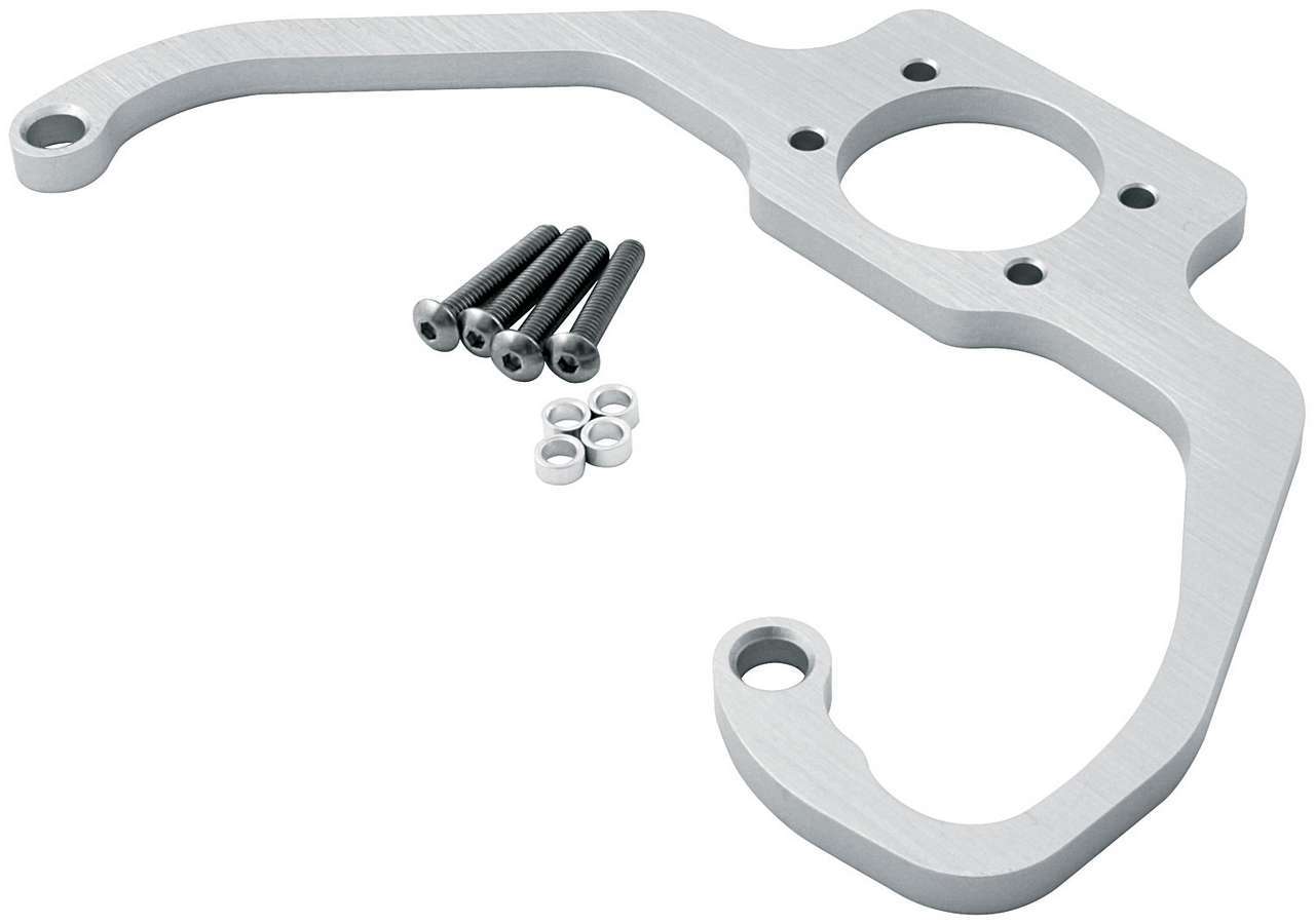 Allstar Performance ALL54280 Fuel Pressure Regulator Bracket for Aeromotive 4150 Square Bore Regulators, Aluminum, Natural Finish