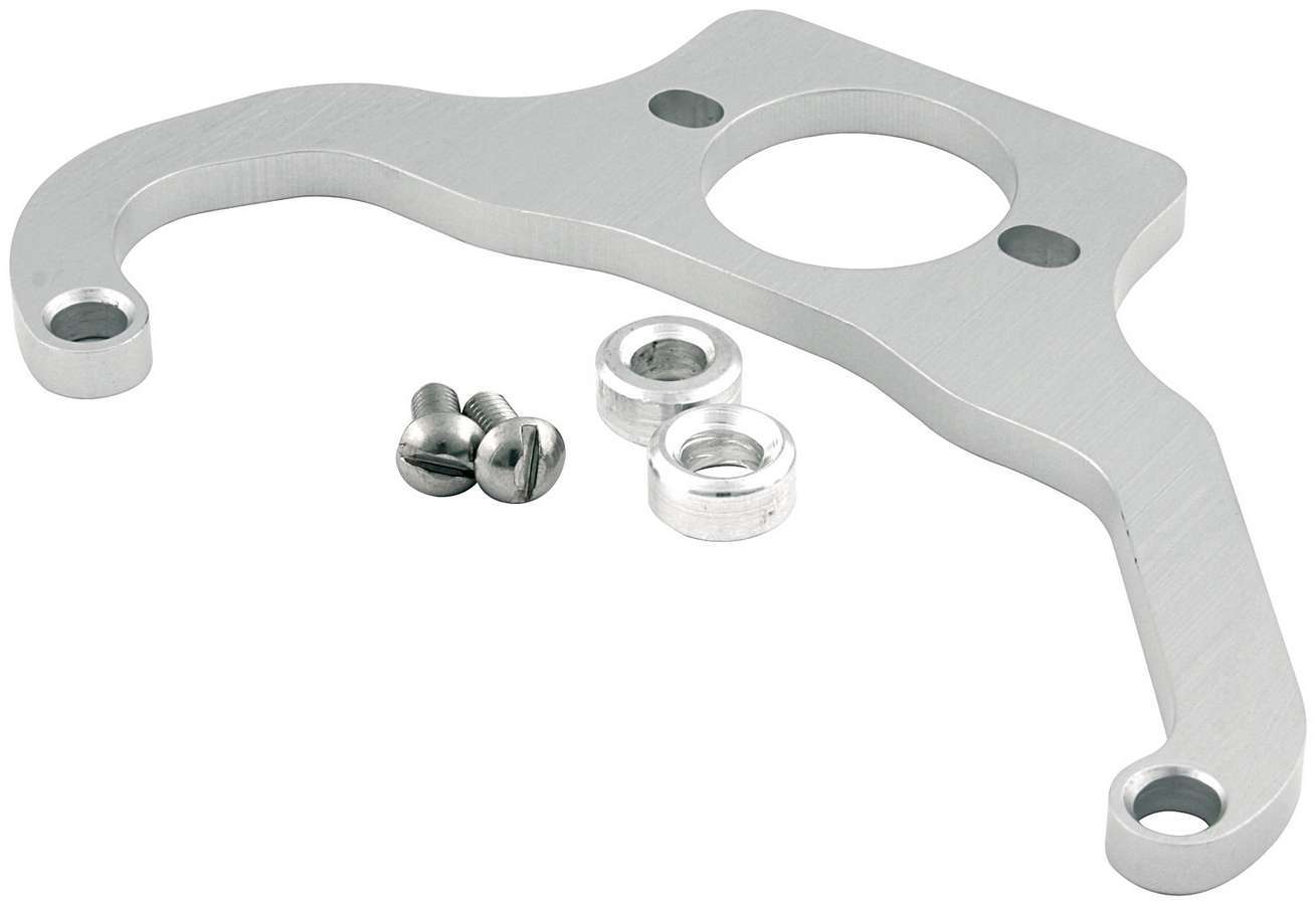 Allstar Performance ALL54286 Fuel Pressure Regulator Bracket for Holley 4500 Series, Aluminum, Natural Finish