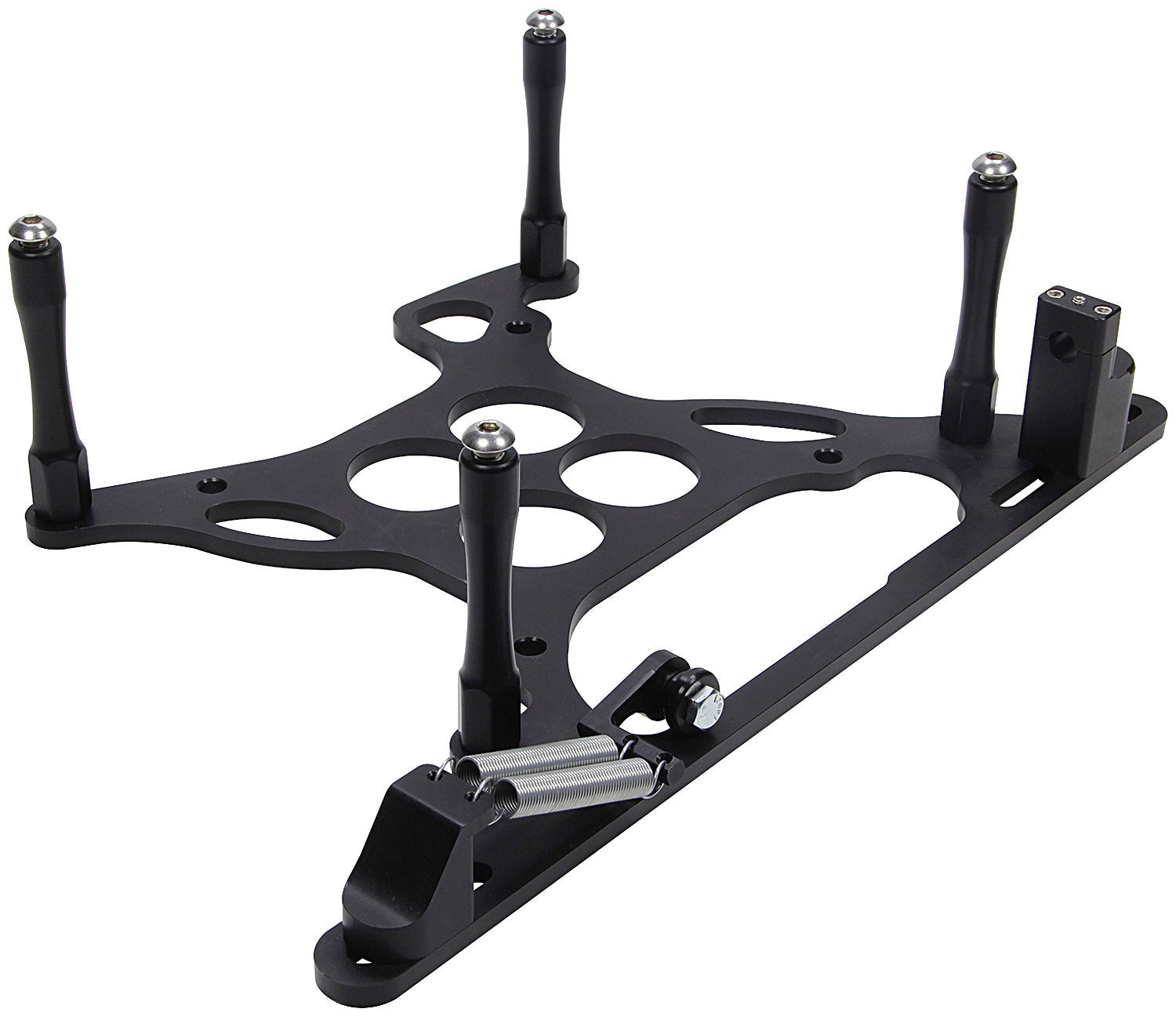 Allstar Performance ALL54302 Scoop Mount 4150 Black Aluminum with Hardware