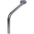 Allstar Performance ALL55110 Front Bent Wing Post for Sprint Cars, Driver Side, Steel, Chrome, 13.5 Inch Length