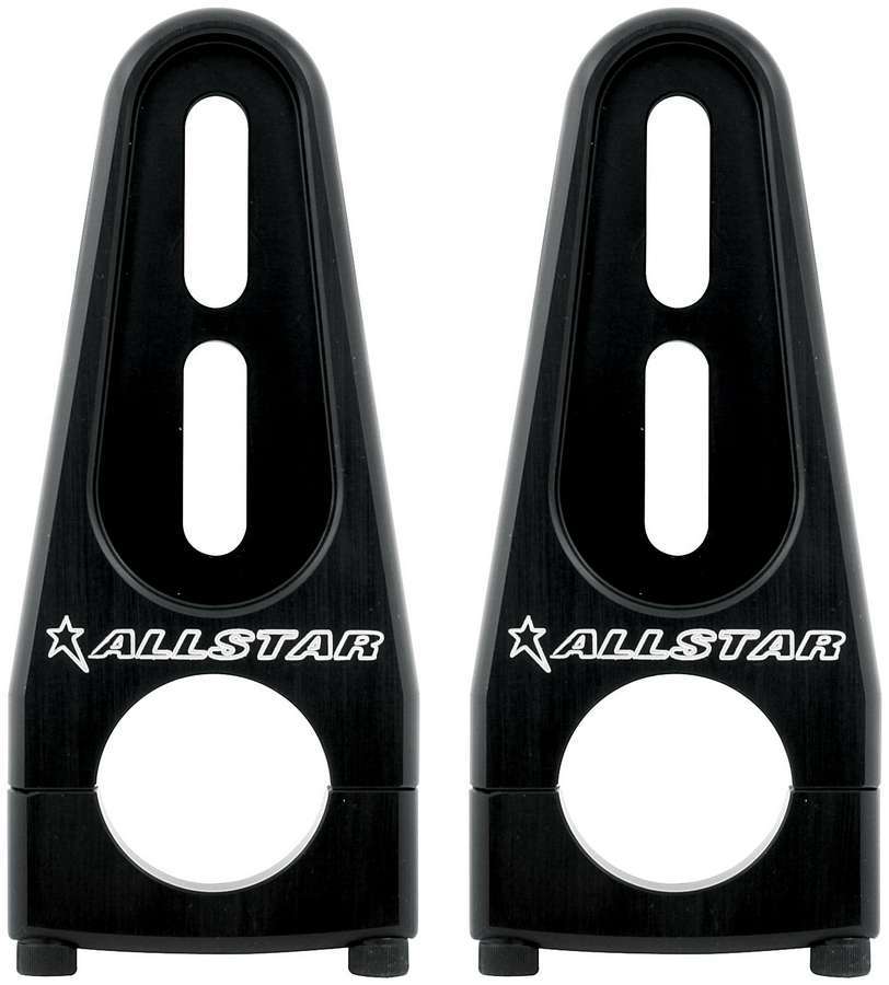 Allstar Performance ALL55112 Fuel Cell Mount for Sprint Cars Adjustable Clamp-On Aluminum Black Anodized Pair