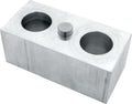 Allstar Performance ALL56063 Aluminum Lowering Block 2 Inch Height, 2.5 Inch Width, 5 Inch Length