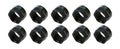 Allstar Performance ALL56068-10 1-Inch Coarse Thread Nut Set of 10