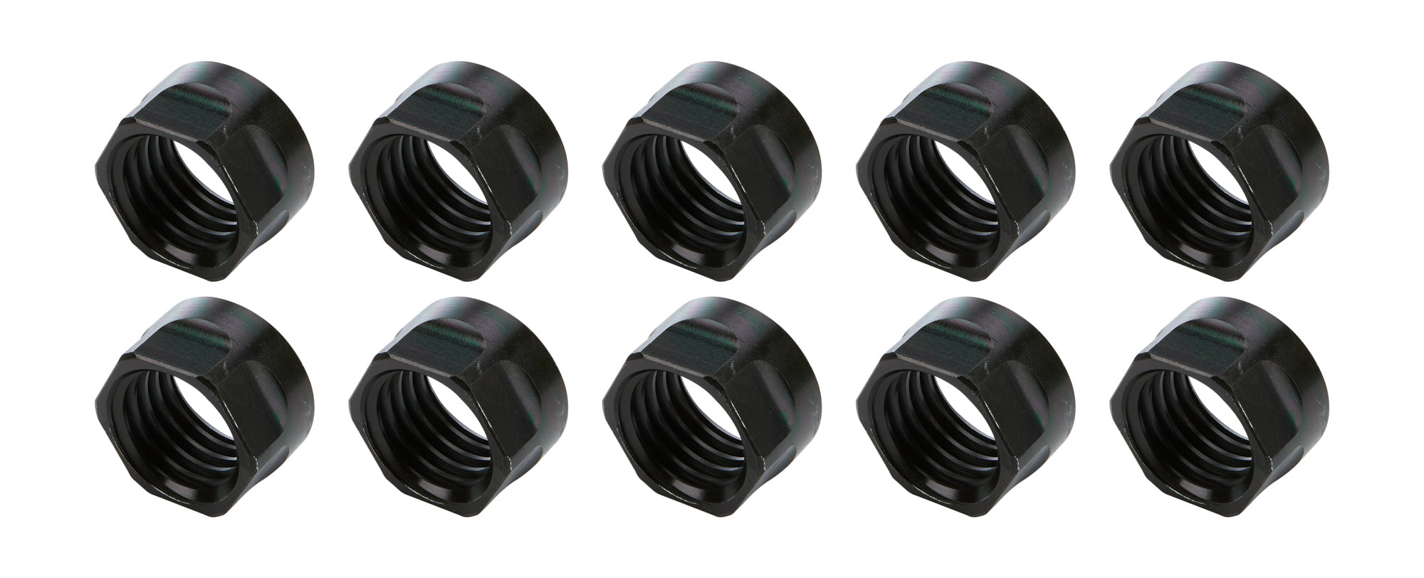 Allstar Performance ALL56068-10 1-Inch Coarse Thread Nut Set of 10