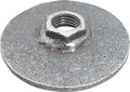 Allstar Performance ALL56112 Weight Jack Plate, 1 Inch Course Thread, Steel, Natural Finish