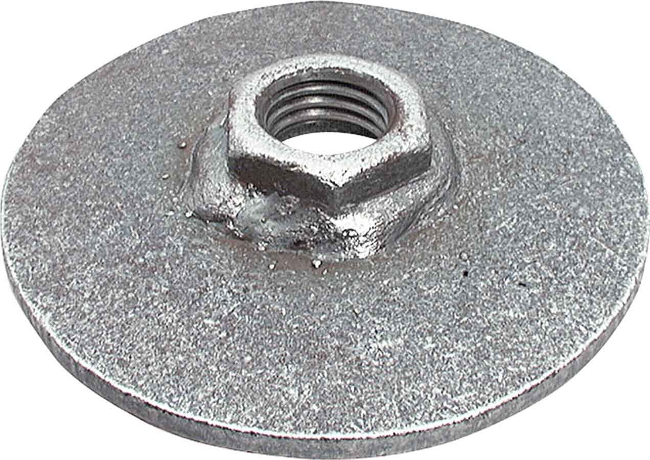 Allstar Performance ALL56112 Weight Jack Plate, 1 Inch Course Thread, Steel, Natural Finish