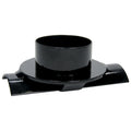 Allstar Performance ALL56124 Rear Lower Spring Cup for 5-Inch Spring Diameter, Steel, Weld-On, Black Finish
