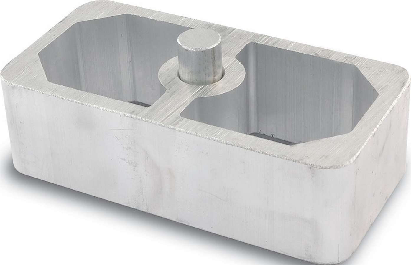 Allstar Performance ALL56131 Aluminum Leaf Spring Block, 1.5 Inch Height, Universal Fit