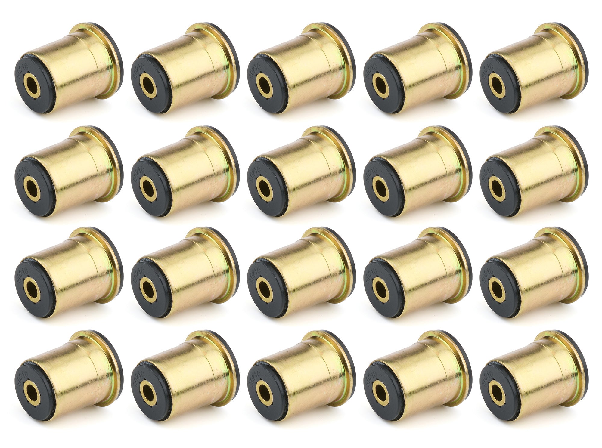 Allstar Performance ALL56245-20 Trailing Arm Bushings Kit for GM A-Body and G-Body Vehicles, Polyurethane Black, Set of 20