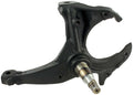 Allstar Performance ALL56318 Metric Spindle LH for GM G-Body Vehicles, Driver Side, Forged Steel, Black Finish