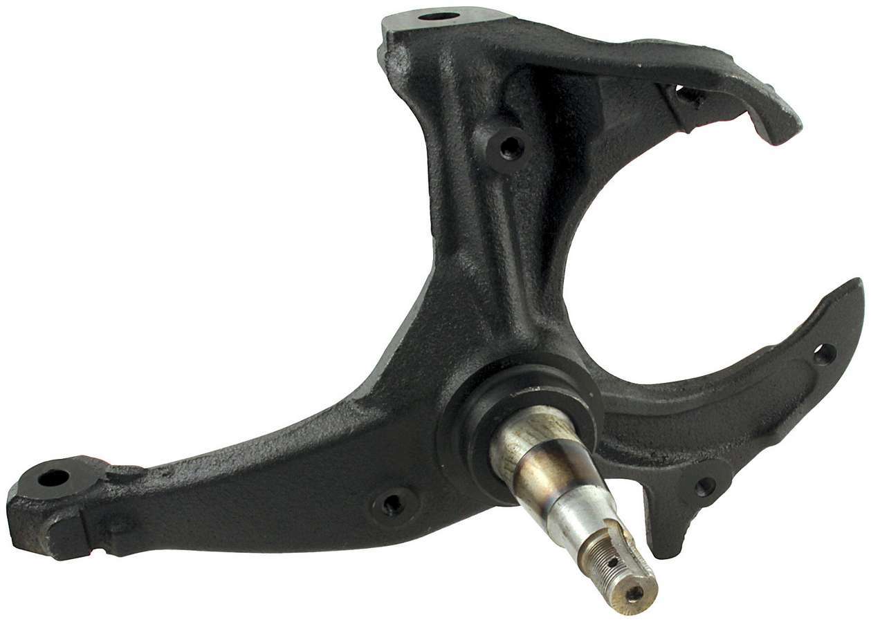 Allstar Performance ALL56318 Metric Spindle LH for GM G-Body Vehicles, Driver Side, Forged Steel, Black Finish