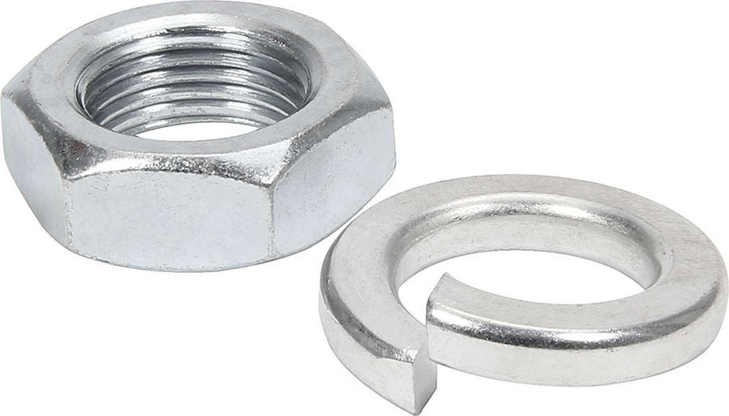 Allstar Performance ALL56358 Pitman Arm Nut and Lock Washer 7/8-14 Thread Steel Zinc Oxide