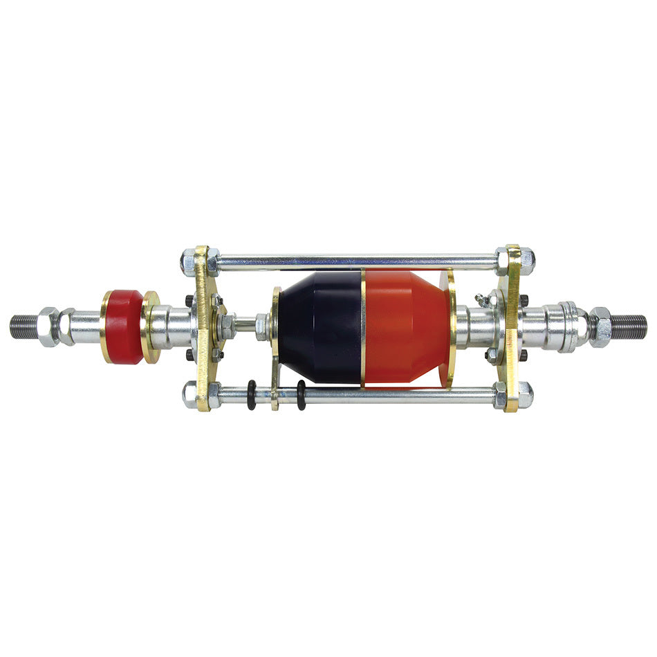 Allstar Performance ALL56365 Bushing Style Pull Bar with Dual Shaft, 18 Inch Length, Steel Construction