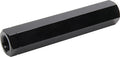 Allstar Performance ALL56707 3/4 Inch Aluminum Hex Tube, 7 Inch Length, Black Anodized Finish
