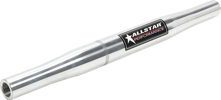ALLSTAR Performance ALL56807-10 Aluminum Radius Rod, 1.125 Inch OD, 10 Inch Length, 5/8-18 Female Thread, Polished Finish
