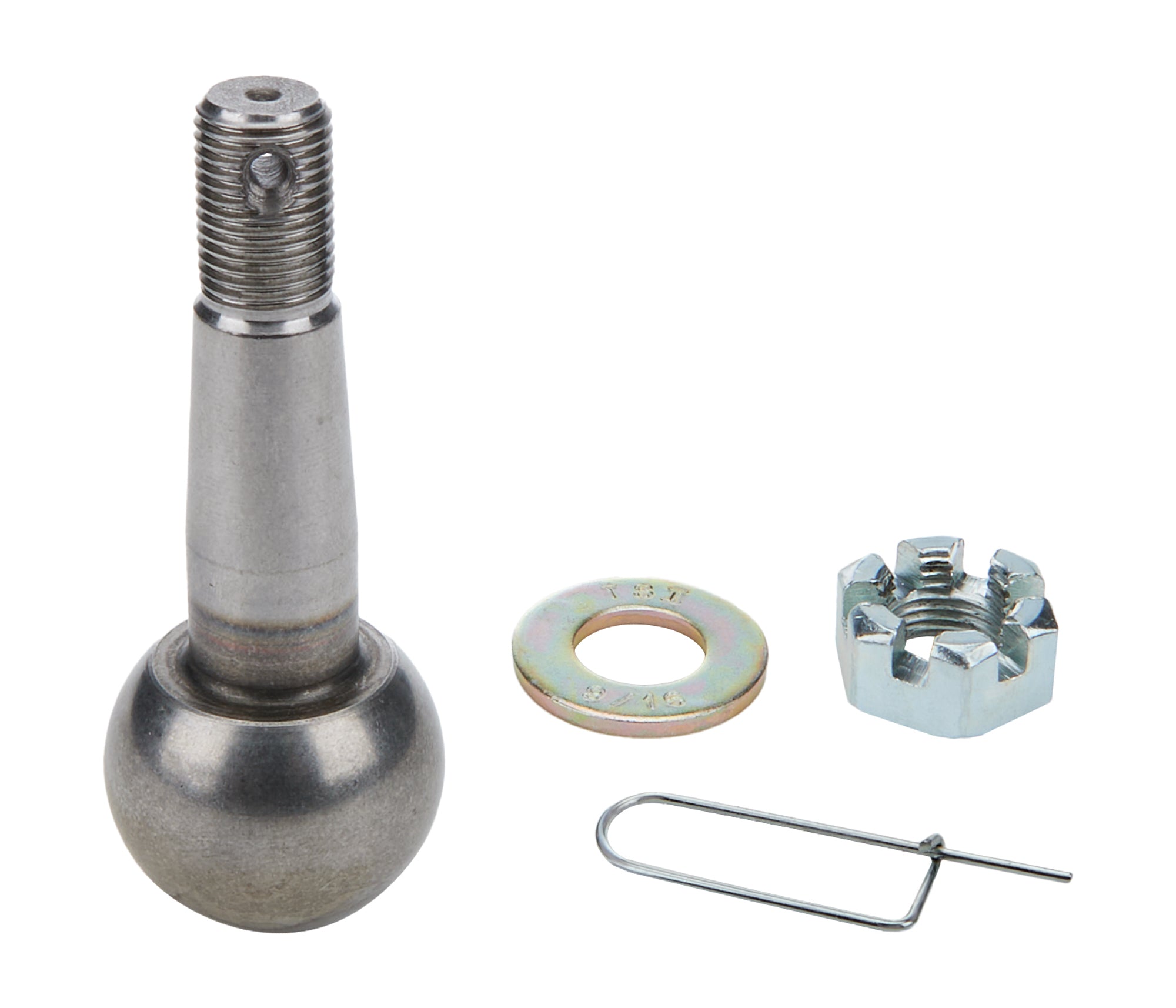 Allstar Performance ALL56917 Ball Joint Stud with +0.2 Inch Extended Length, Steel, Black Oxide Finish