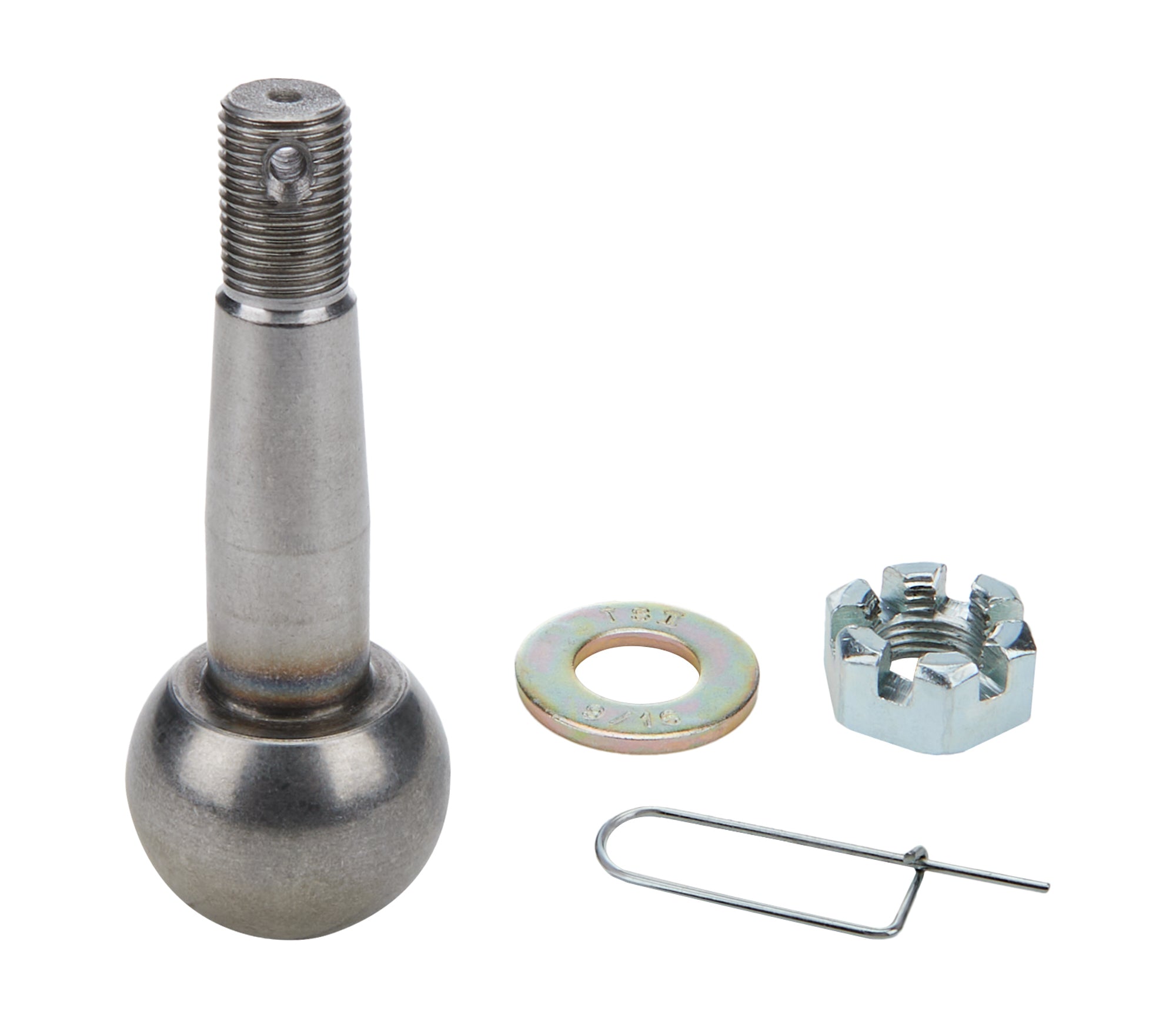 ALLSTAR Performance ALL56919 Ball Joint Pin K772 with Plus 0.4 Inch Extended Length, Steel, Black Oxide Finish