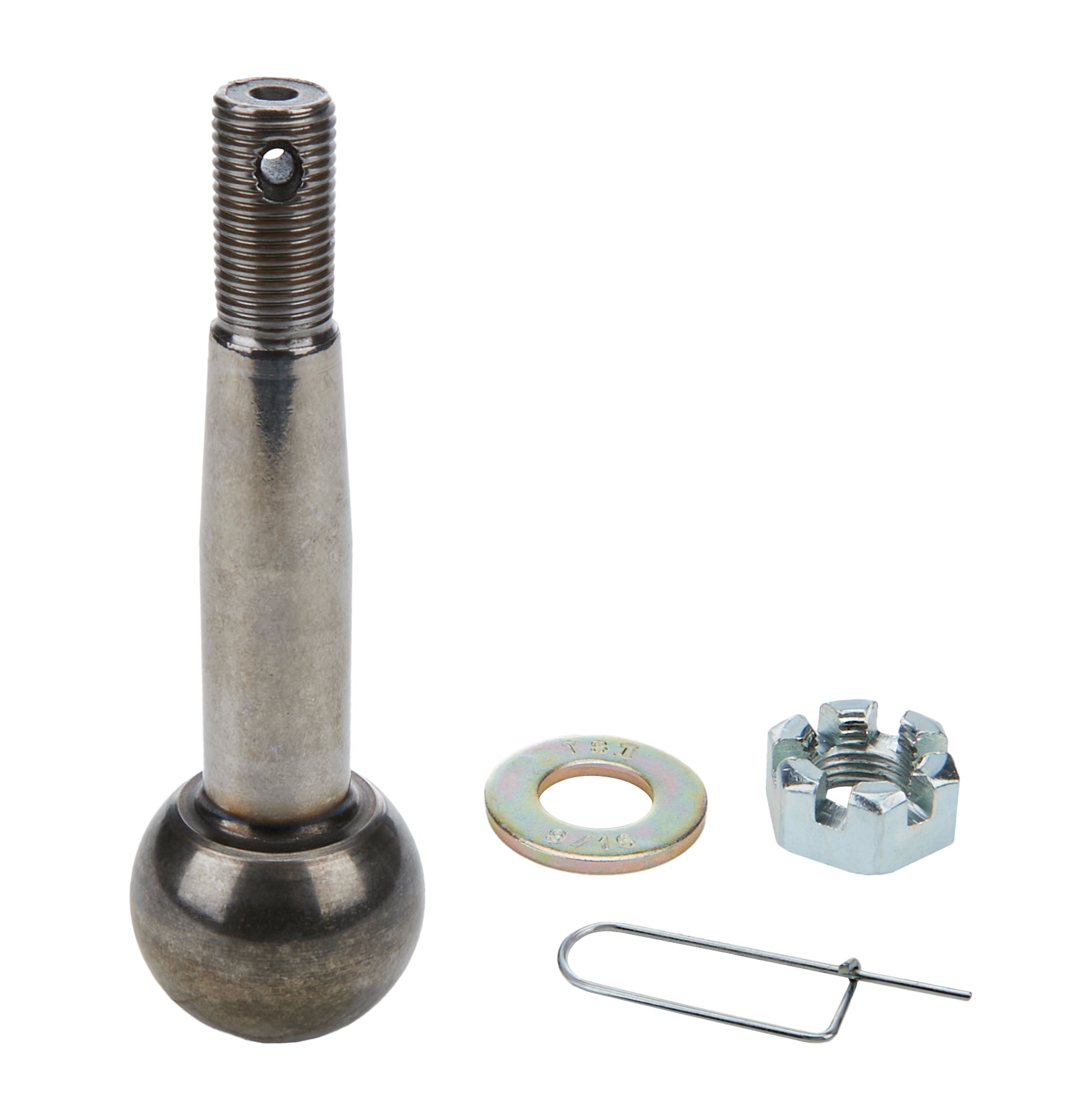 Allstar Performance ALL56925 Ball Joint Pin with 1 Inch Extended Length, Steel, Black Oxide Finish