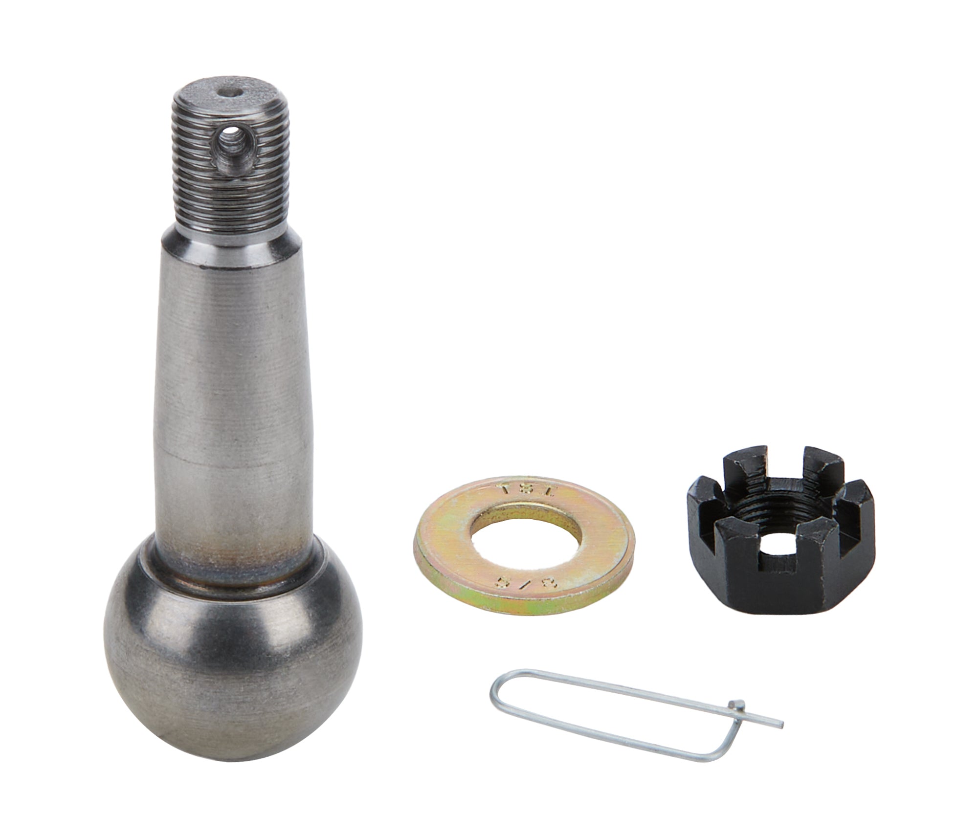 Allstar Performance ALL56937 Ball Joint Pin K727 with 0.2 Inch Extended Length, Steel, Black Oxide Finish