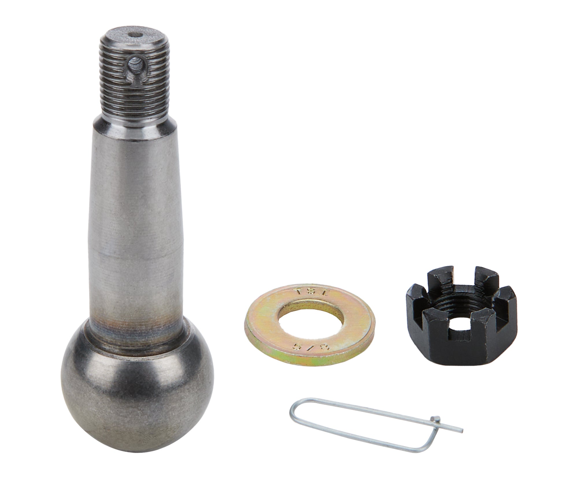 Allstar Performance ALL56939 Ball Joint Stud with +0.4 Inch Extended Length, Steel, Black Oxide Finish