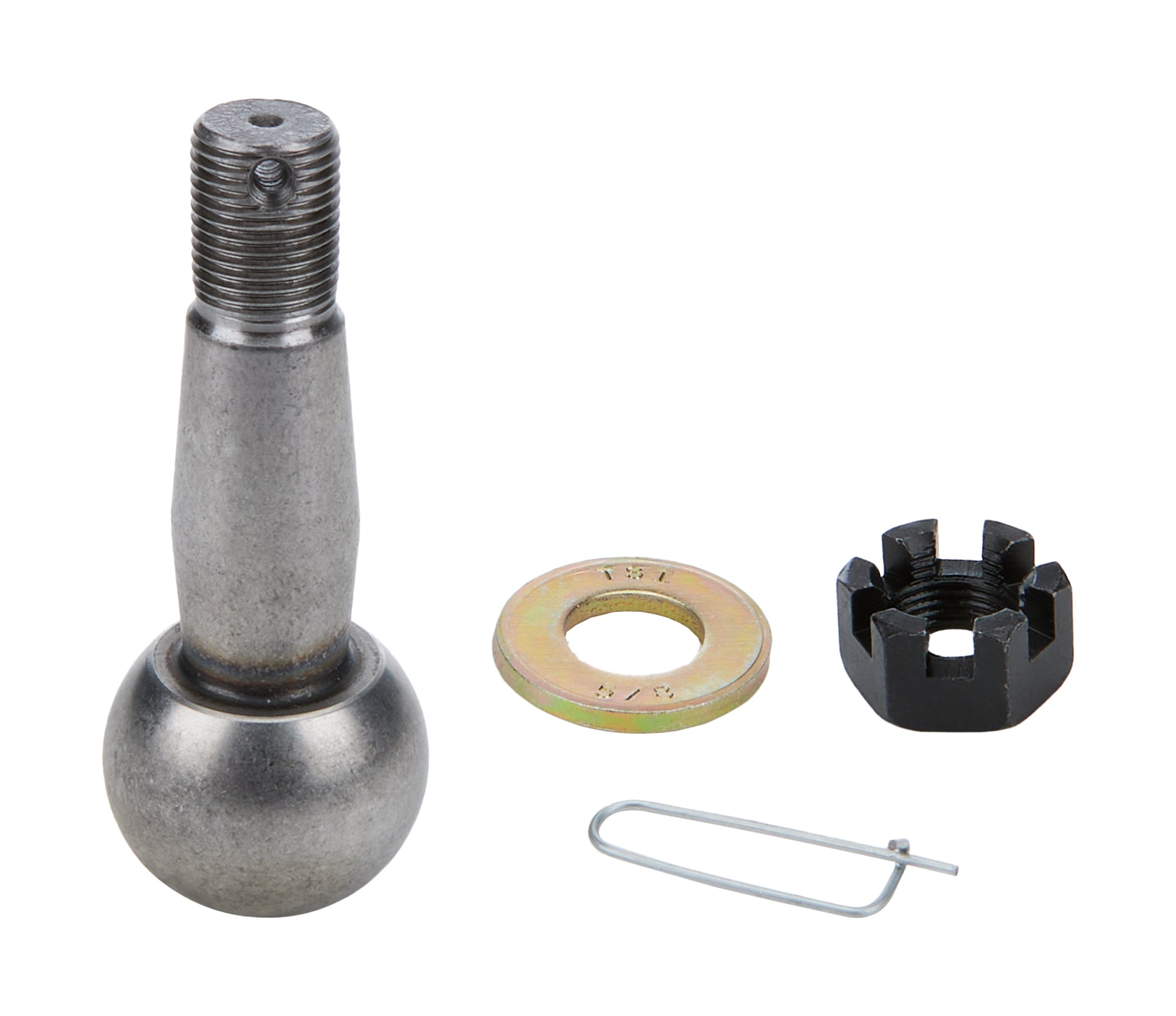 Allstar Performance ALL56956 Ball Joint Stud with 0.1 Inch Extended Length, Steel, Black Oxide Finish