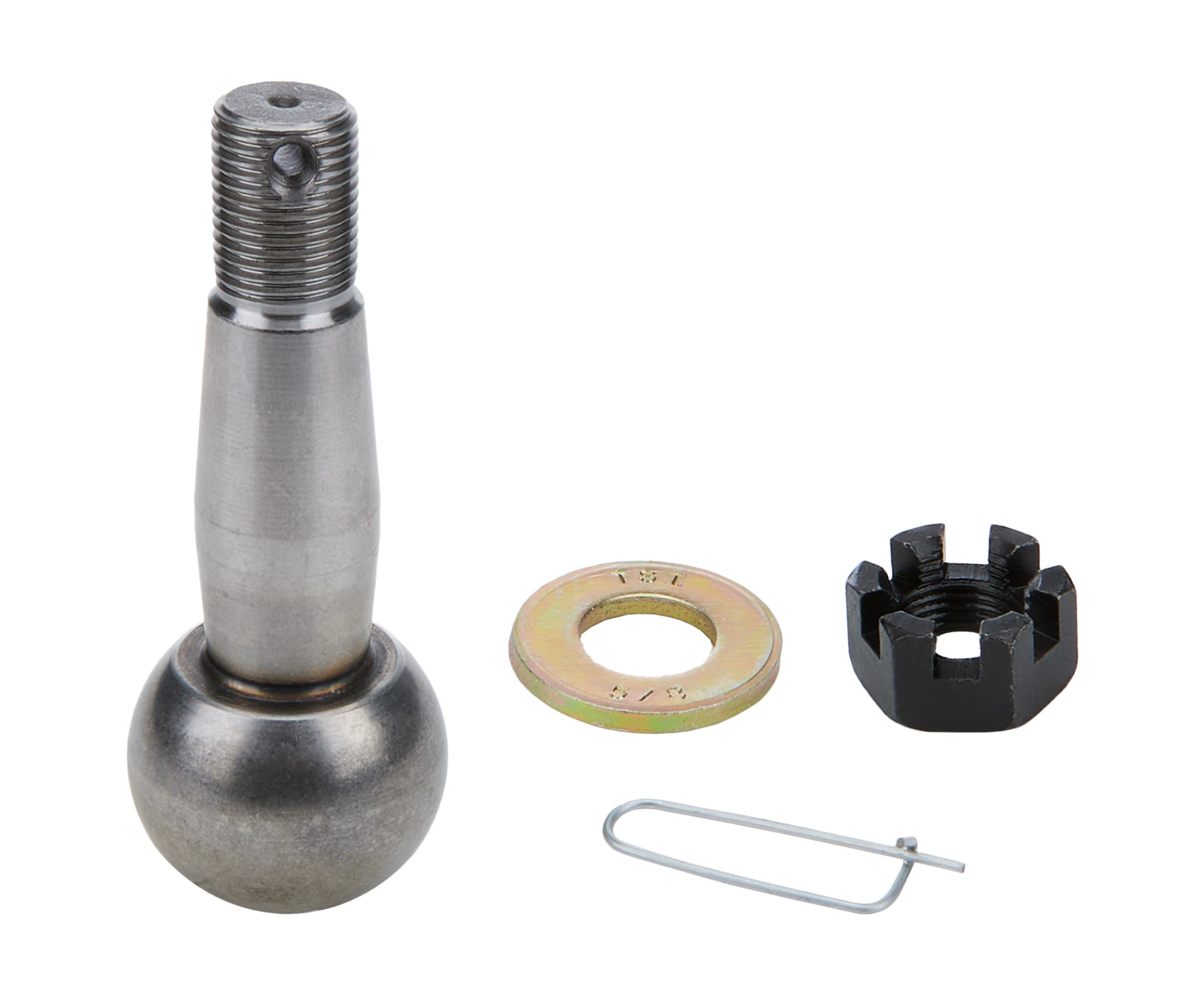 Allstar Performance ALL56957 Ball Joint Stud with 0.2 Inch Extended Length, Steel, Black Oxide Finish