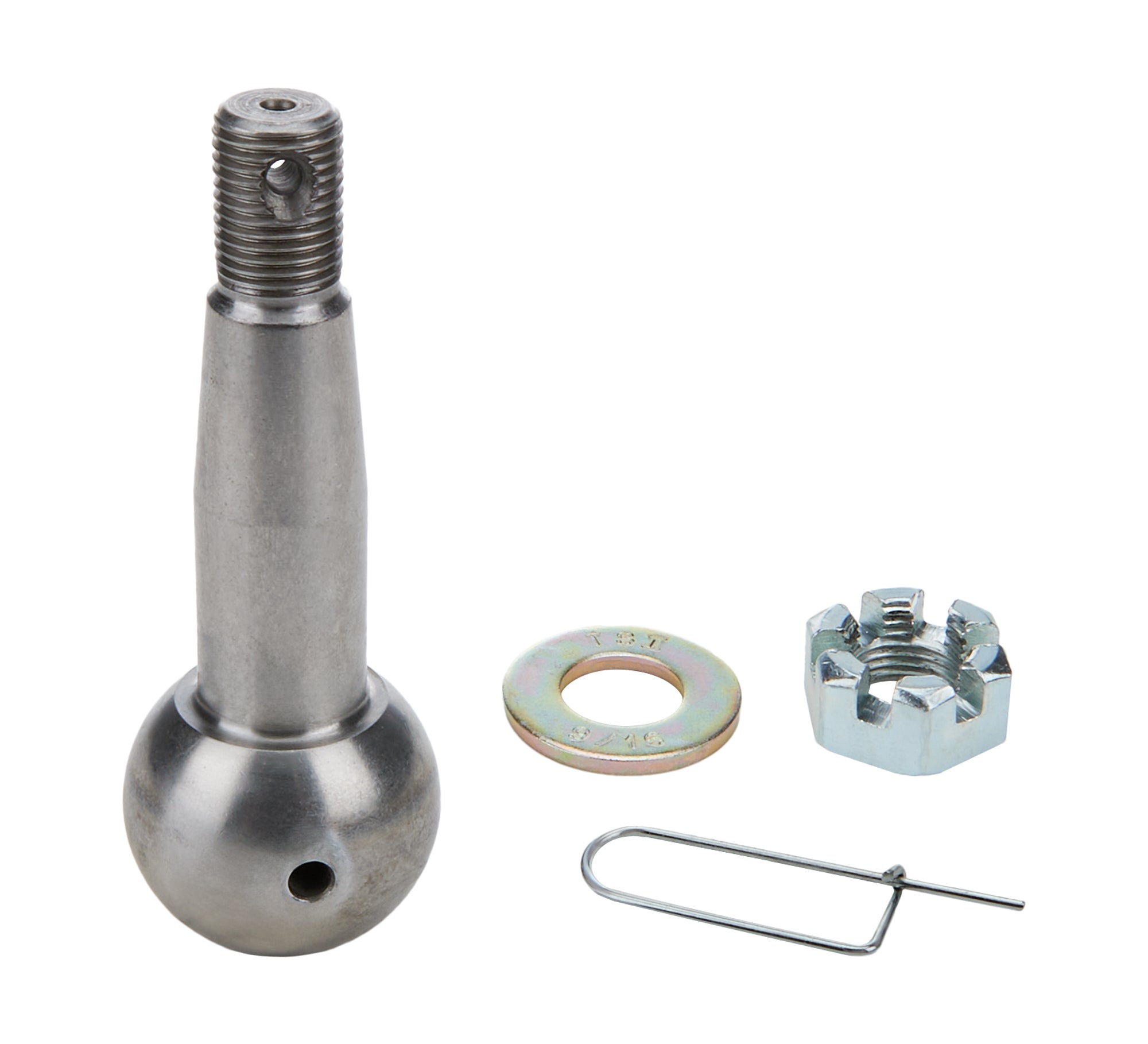 Allstar Performance ALL56980 Ball Joint Pin K6145 with 0.500 Inch Extended Length, Steel, Black Oxide Finish