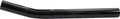 Allstar Performance ALL57017 Bent Tie Rod Tube, 14.5 Inches Long, 5/8-18 Thread, Steel, Black Powder Coat