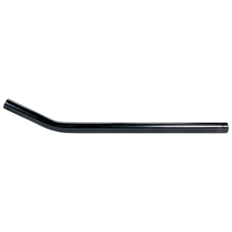 Allstar Performance ALL57024 Bent Tie Rod Tube, 18 Inch Length, 5/8-18 Thread, Steel, Black Powder Coat Finish