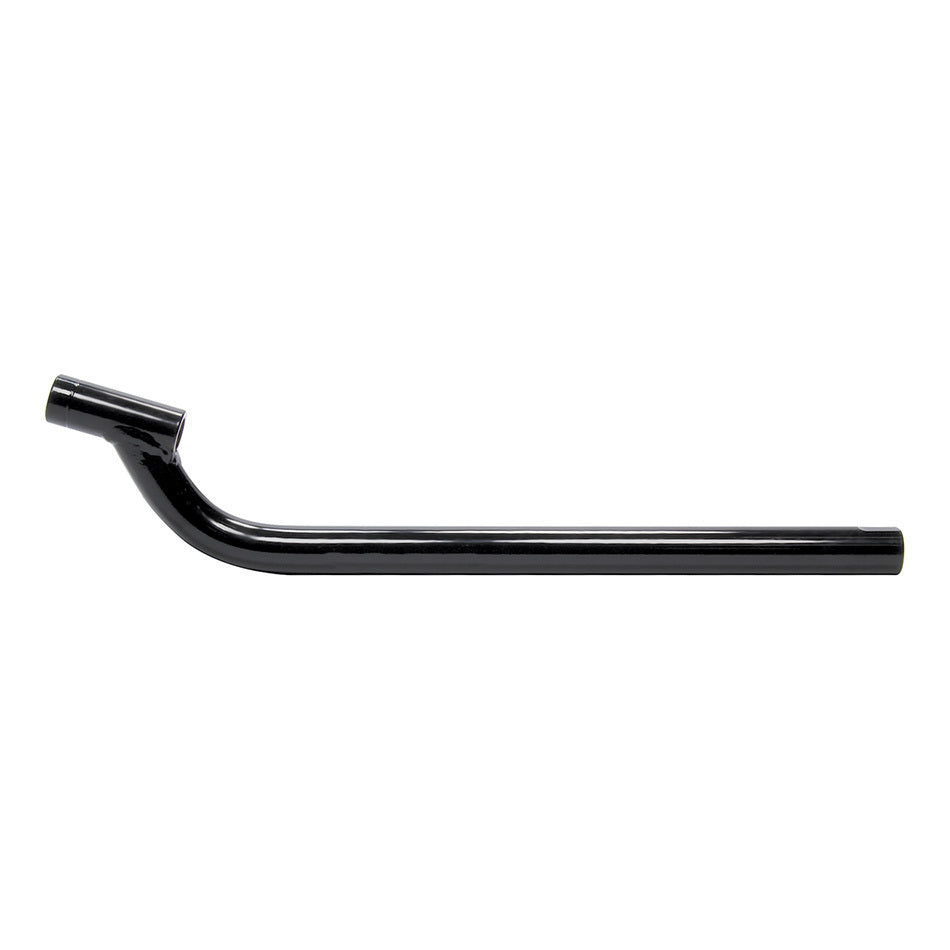 Allstar Performance ALL57040-10 Dropped Steel Tie Rod Tube, 10 Inch Length, 5/8-18 Thread, Black Powder Coat Finish