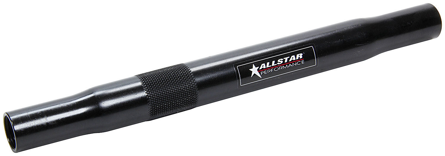 Allstar Performance ALL57302 Steel Suspension Tube, 1 Inch Outer Diameter, 9 Inches Long, Black Zinc Finish with 5/8-18 Right-Hand and 11/16-18 Left-Hand Female Threads