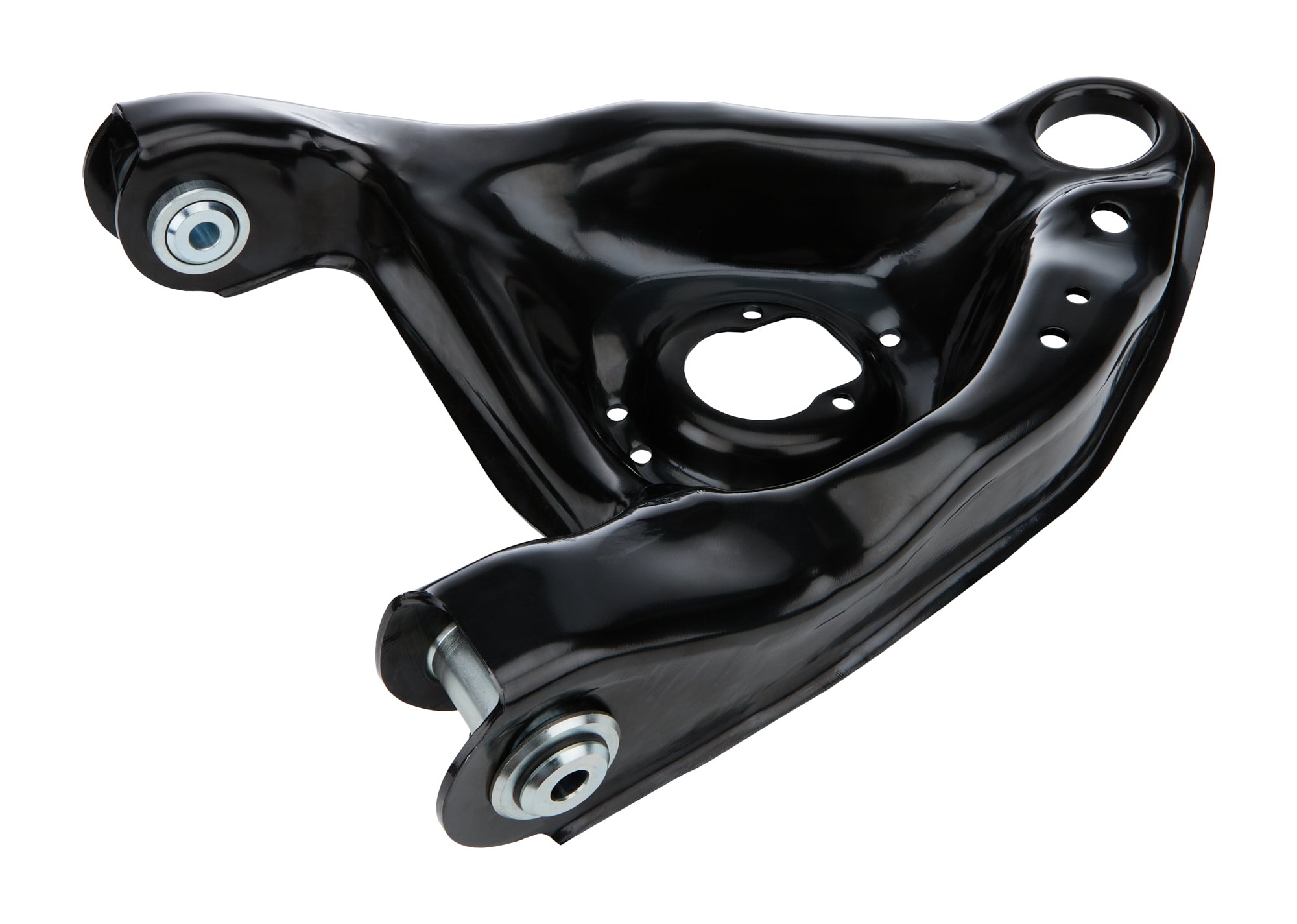 ALLSTAR Performance ALL57807 Lower Control Arm for GM G-Body Vehicles, Driver Side, OEM Style, Weld-On Ball Joints, Steel, Black Powder Coat