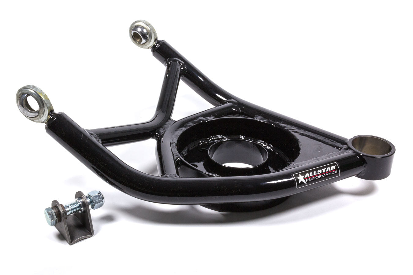 Allstar Performance ALL57811 Lower Control Arm for Chevrolet Chevelle, Driver Side, Tubular Steel with Black Powder Coat Finish